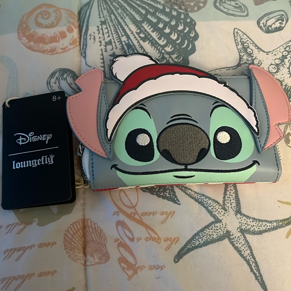 Loungefly Stitch Christmas Wallet